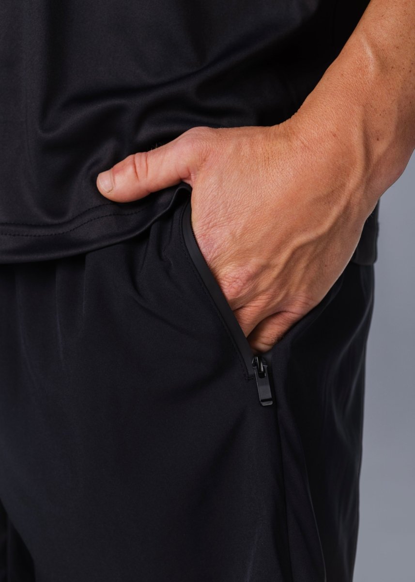 Kikiva Mens Daily 7" Shorts - Black - Kikiva Collection