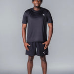 Kikiva Mens Daily 7" Shorts - Black - Kikiva Collection