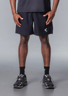 Kikiva Mens Daily 7" Shorts - Black - Kikiva Collection