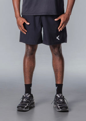Kikiva Mens Daily 7" Shorts - Black