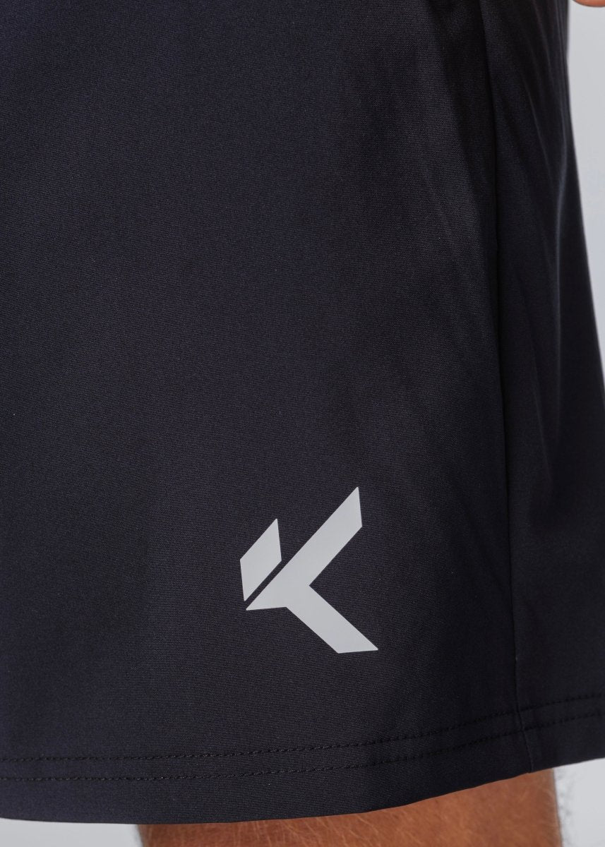 Kikiva Mens Daily 7" Shorts - Black - Kikiva Collection