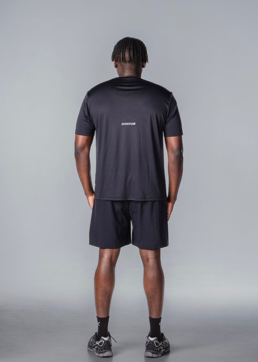 Kikiva Mens Daily 7" Shorts - Black - Kikiva Collection