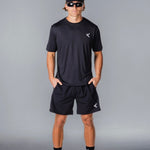 Kikiva Mens Daily 7" Shorts - Black - Kikiva Collection