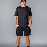 Kikiva Mens Daily 7" Shorts - Black - Kikiva Collection