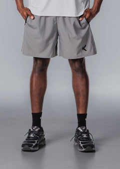 Kikiva Mens Daily 7" Shorts - Grey - Kikiva Collection