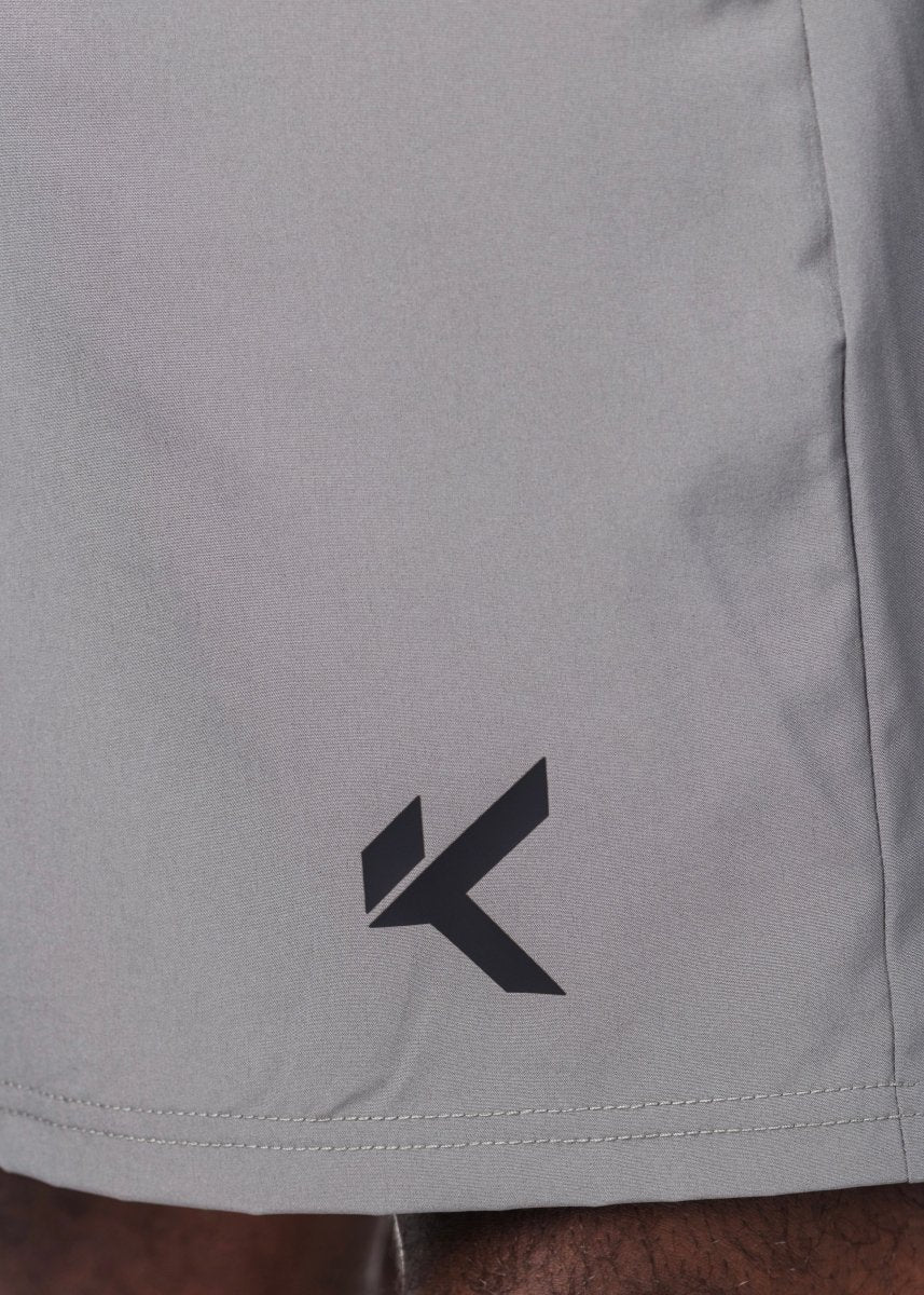 Kikiva Mens Daily 7" Shorts - Grey - Kikiva Collection