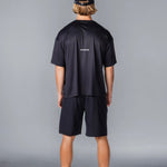 Kikiva Mens Daily 9" Shorts - Black - Kikiva Collection