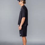 Kikiva Mens Daily 9" Shorts - Black - Kikiva Collection