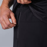 Kikiva Mens Daily 9" Shorts - Black - Kikiva Collection