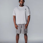 Kikiva Mens Daily 9" Shorts - Grey - Kikiva Collection