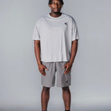 Kikiva Mens Daily 9" Shorts - Grey - Kikiva Collection