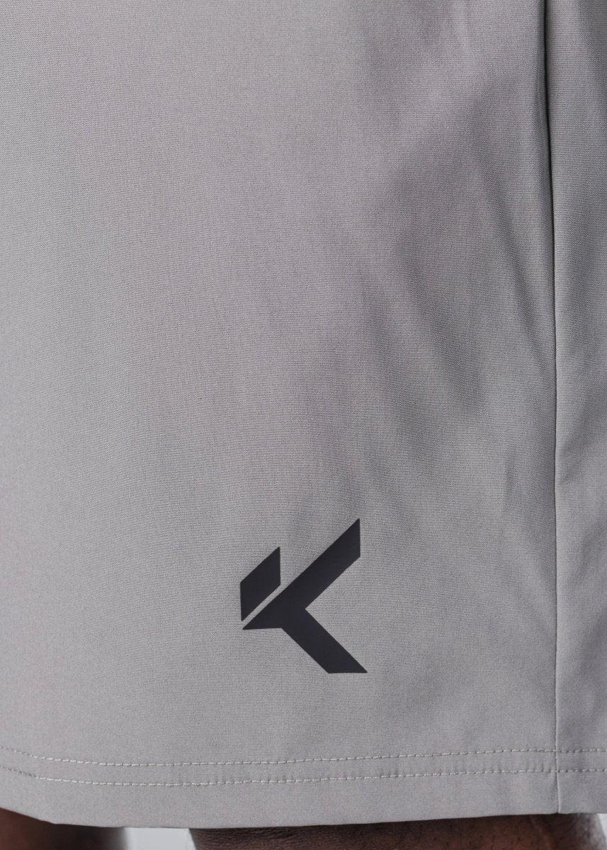 Kikiva Mens Daily 9" Shorts - Grey - Kikiva Collection