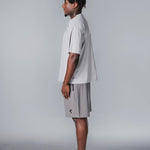 Kikiva Mens Daily 9" Shorts - Grey - Kikiva Collection