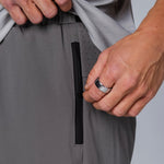 Kikiva Mens Daily 9" Shorts - Grey - Kikiva Collection