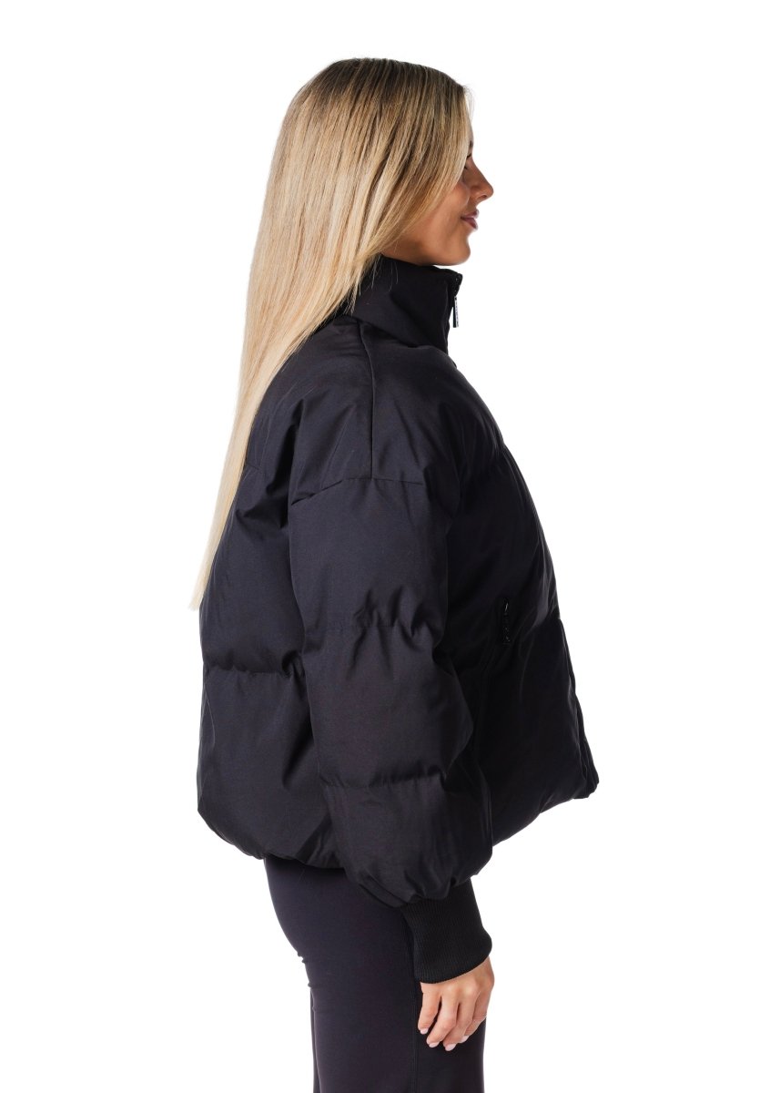 Kikiva Puffer Jacket - Black - Kikiva Collection