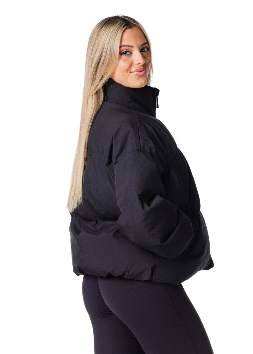Kikiva Puffer Jacket - Black - Kikiva Collection
