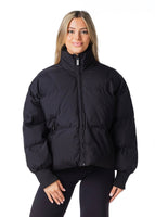 Kikiva Puffer Jacket - Black - Kikiva Collection