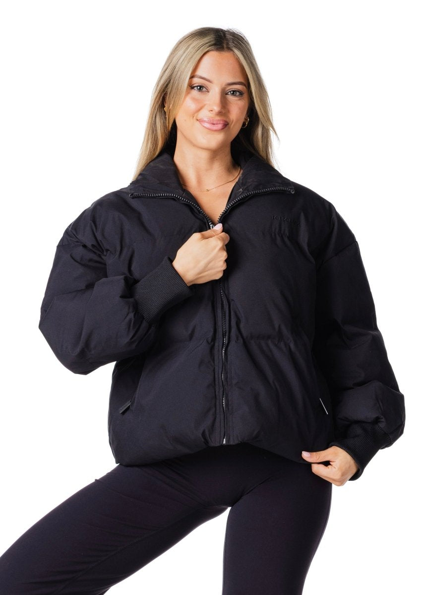 Kikiva Puffer Jacket - Black - Kikiva Collection