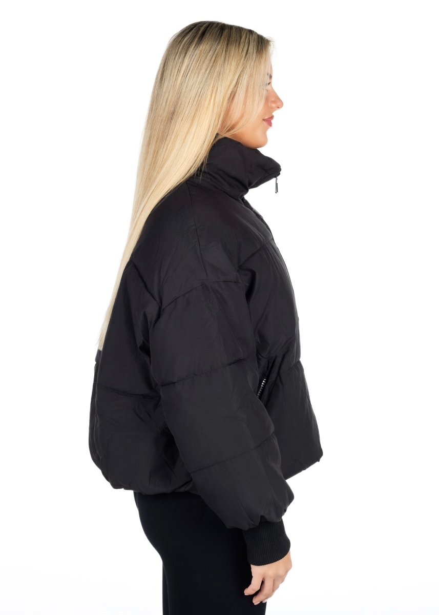Kikiva Puffer Jacket - Black - Kikiva Collection