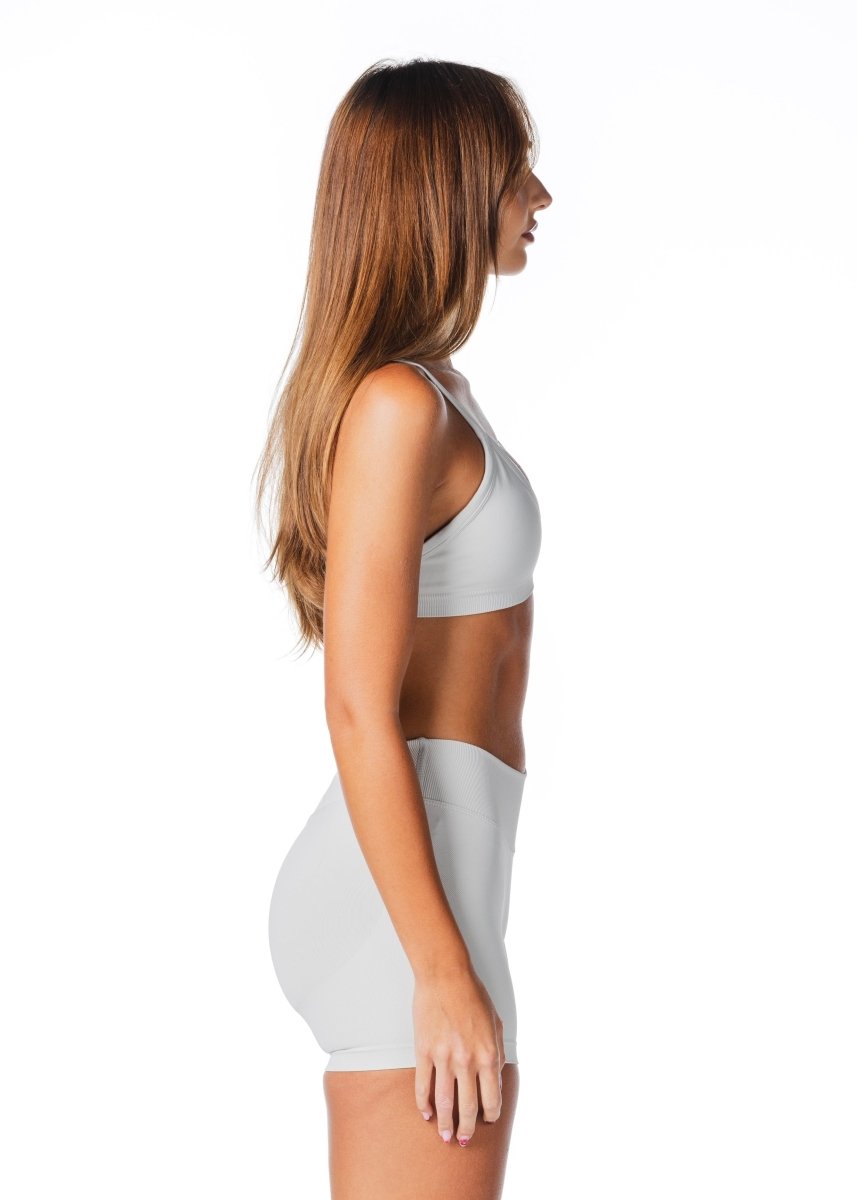 Kikiva Scoop Dynamic Shorts - Ash Grey - Kikiva Collection