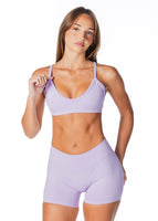 Kikiva Scoop Dynamic Shorts - Baby Lilac - Kikiva Collection
