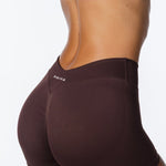 Kikiva Scoop Dynamic Shorts - Espresso - Kikiva Collection