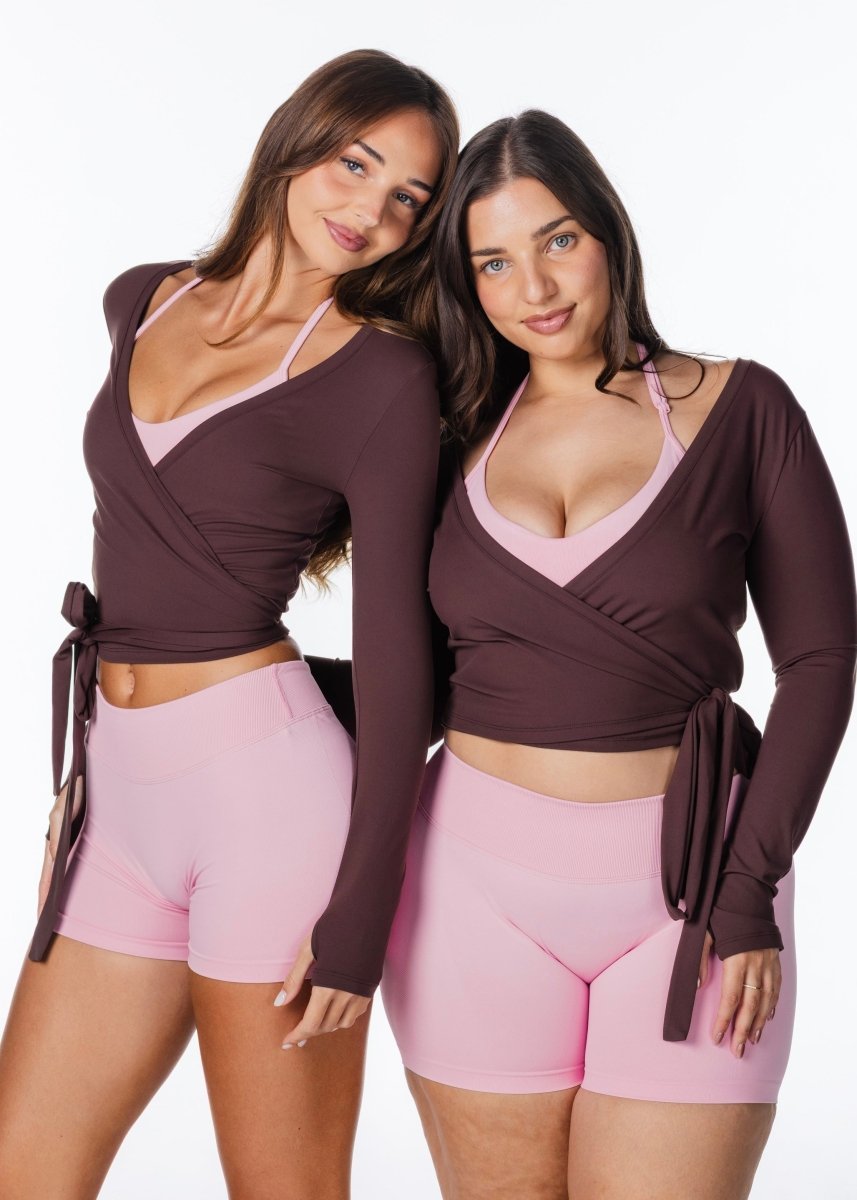Kikiva Scoop Dynamic Shorts - Rose Pink - Kikiva Collection