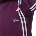 'LIMITED EDITION' Racer Trackpant - Burgundy - Kikiva Collection