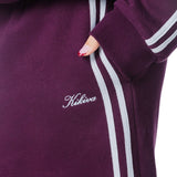 'LIMITED EDITION' Racer Trackpant - Burgundy - Kikiva Collection