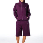 'LIMITED EDITION' Racer Trackpant - Burgundy - Kikiva Collection