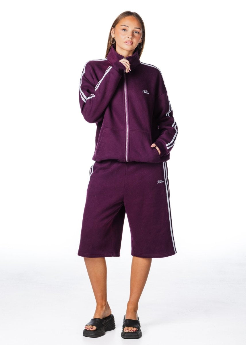 'LIMITED EDITION' Racer Trackpant - Burgundy - Kikiva Collection