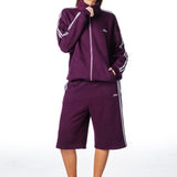 'LIMITED EDITION' Racer Trackpant - Burgundy - Kikiva Collection
