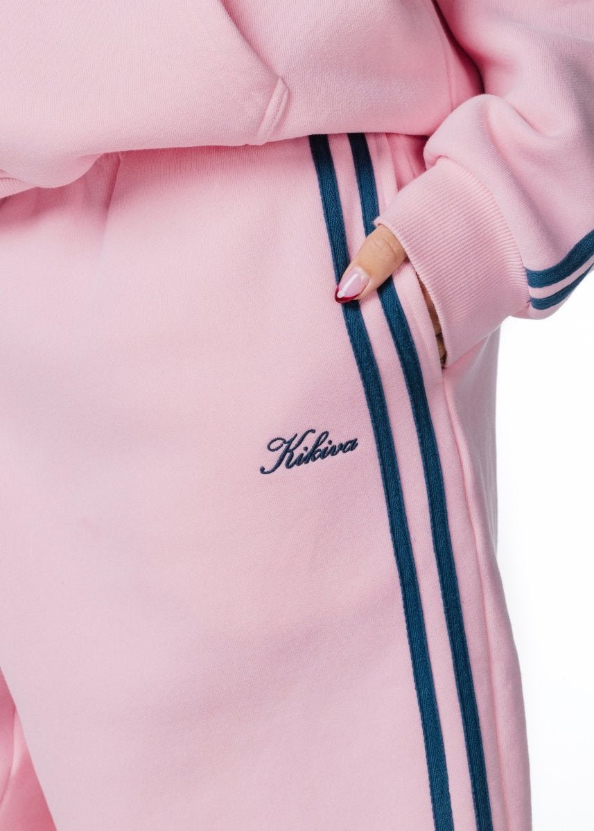 'LIMITED EDITION' Racer Trackpant - Pink - Kikiva Collection