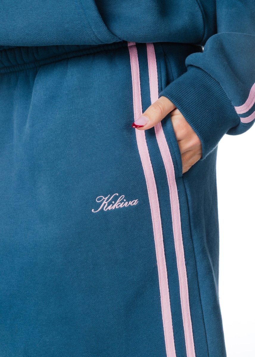 'LIMITED EDITION' Racer Trackpant - Teal - Kikiva Collection