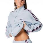 'LIMITED EDITION' Racer Zip Jacket - Blue - Kikiva Collection