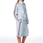 'LIMITED EDITION' Racer Zip Jacket - Blue - Kikiva Collection