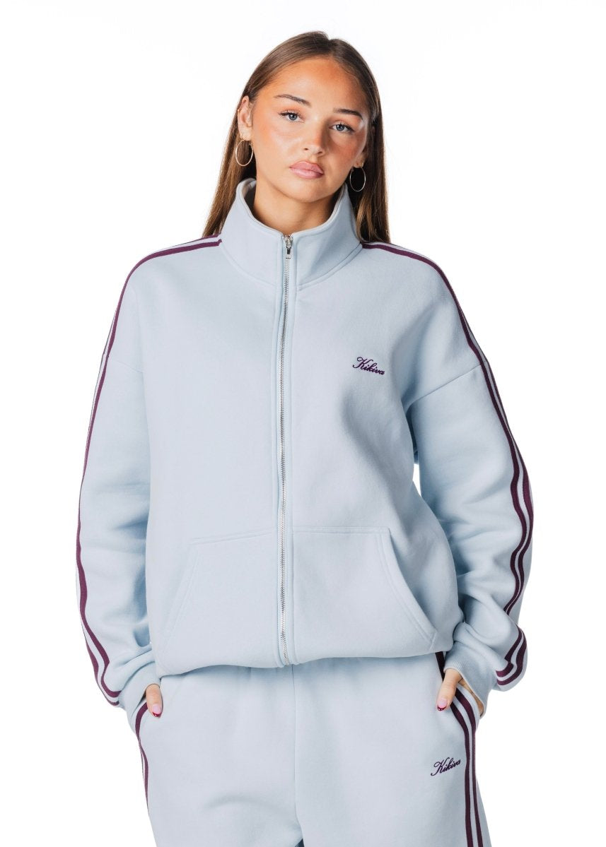 'LIMITED EDITION' Racer Zip Jacket - Blue - Kikiva Collection