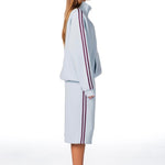 'LIMITED EDITION' Racer Zip Jacket - Blue - Kikiva Collection