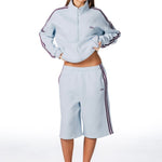 'LIMITED EDITION' Racer Zip Jacket - Blue - Kikiva Collection