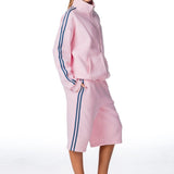 'LIMITED EDITION' Racer Zip Jacket - Pink - Kikiva Collection