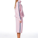 'LIMITED EDITION' Racer Zip Jacket - Pink - Kikiva Collection