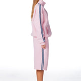 'LIMITED EDITION' Racer Zip Jacket - Pink - Kikiva Collection
