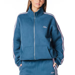 'LIMITED EDITION' Racer Zip Jacket - Teal - Kikiva Collection