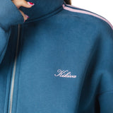 'LIMITED EDITION' Racer Zip Jacket - Teal - Kikiva Collection