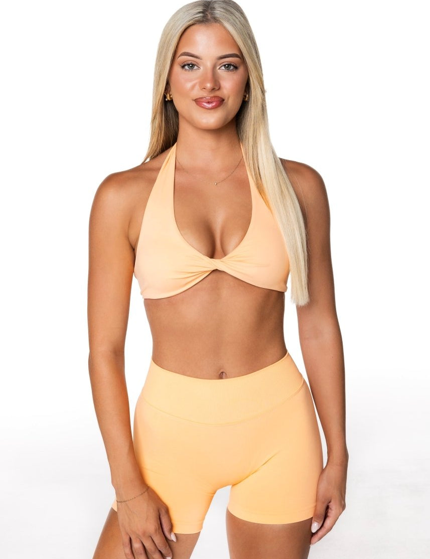 LOW Dynamic Seamless Short - Apricot - Kikiva Collection