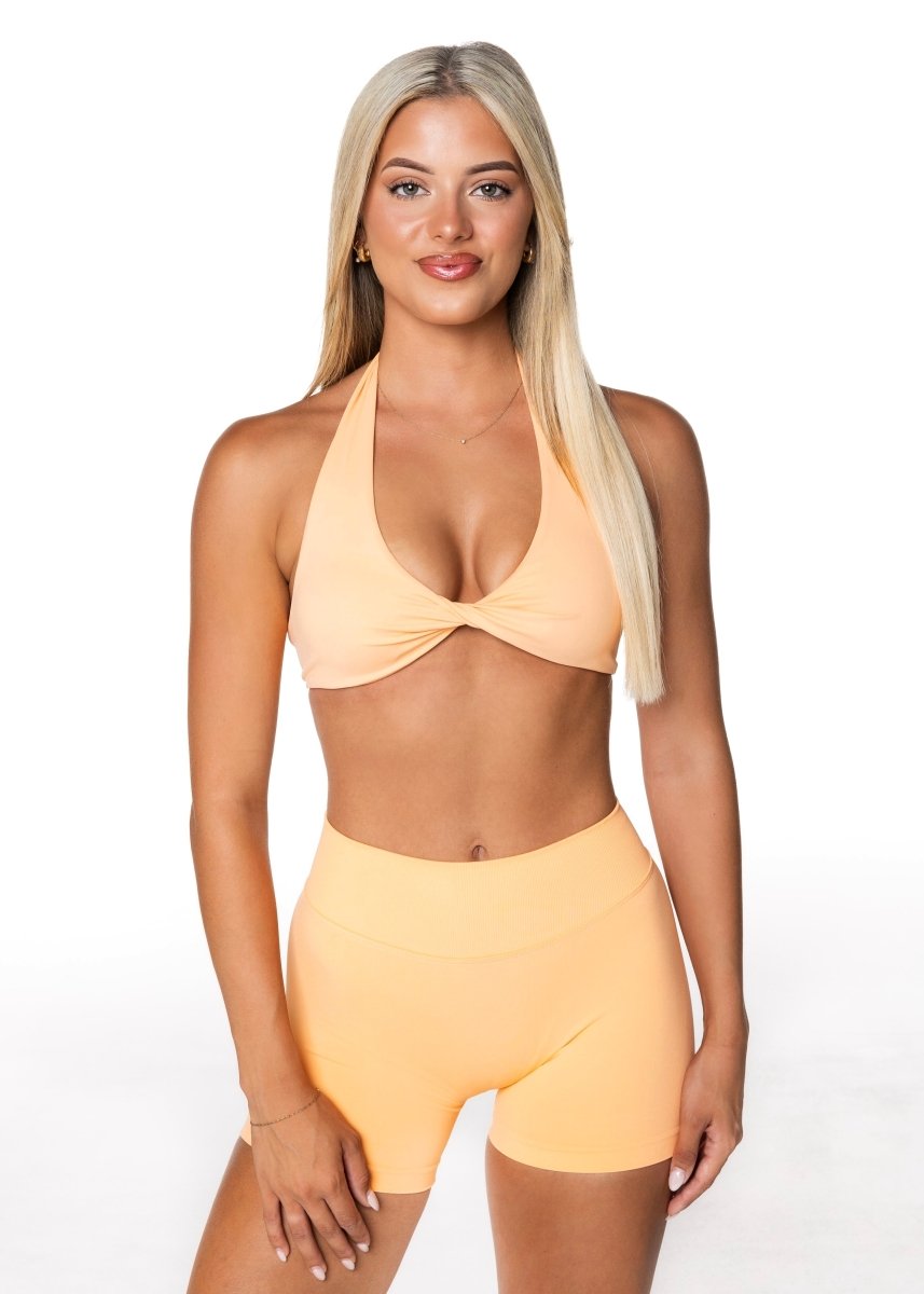 LOW Dynamic Seamless Short - Apricot - Kikiva Collection