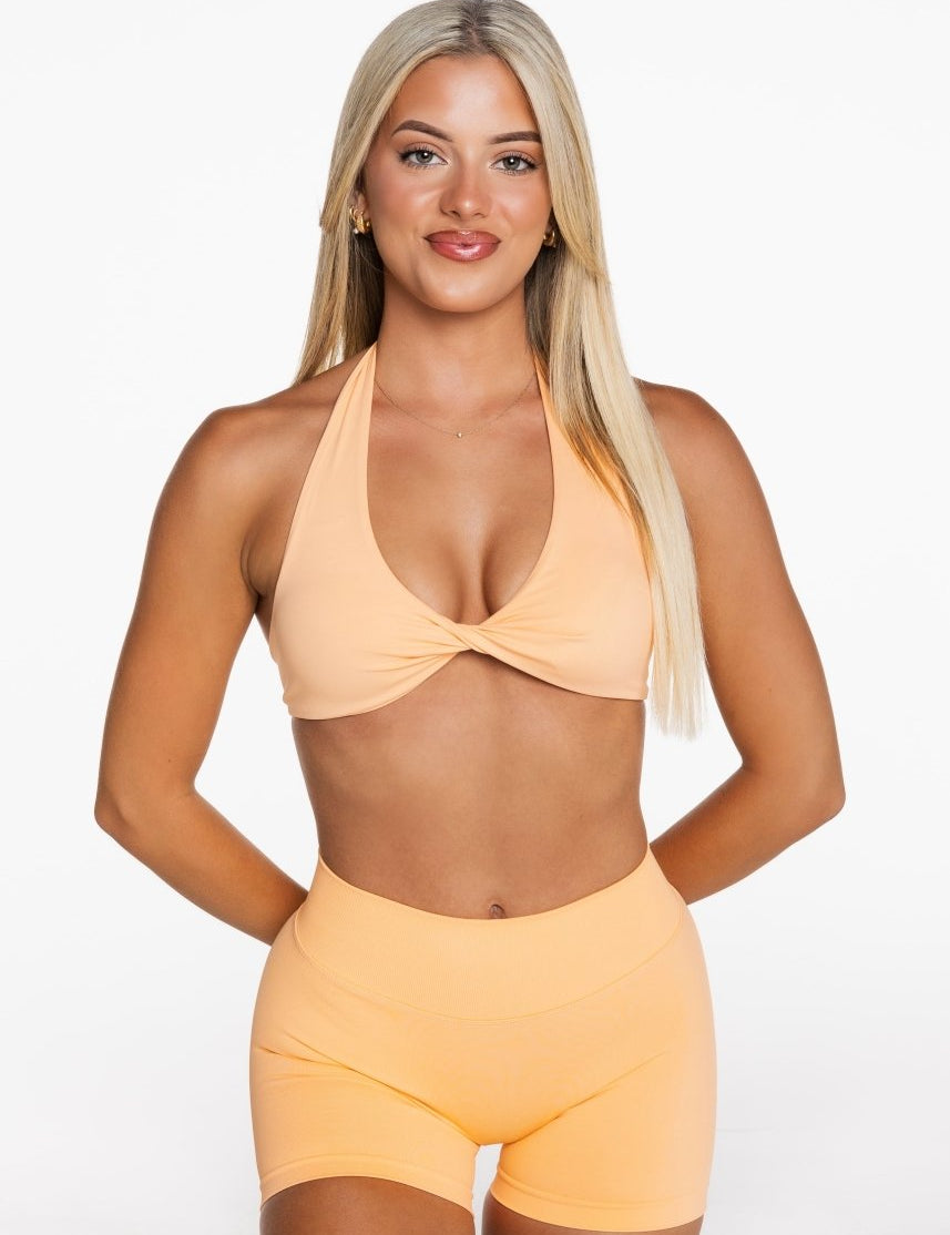 LOW Dynamic Seamless Short - Apricot - Kikiva Collection