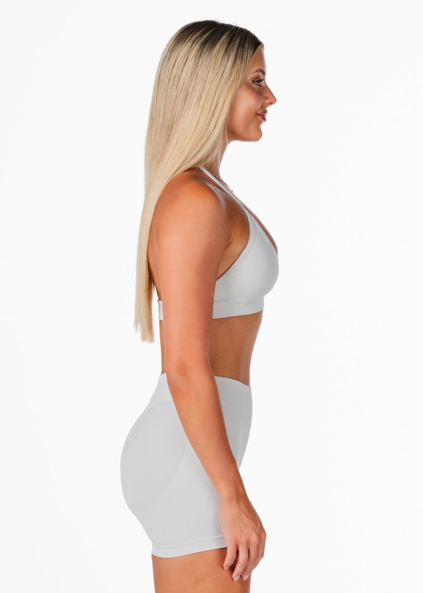 LOW Dynamic Seamless Short - Ash Grey - Kikiva Collection