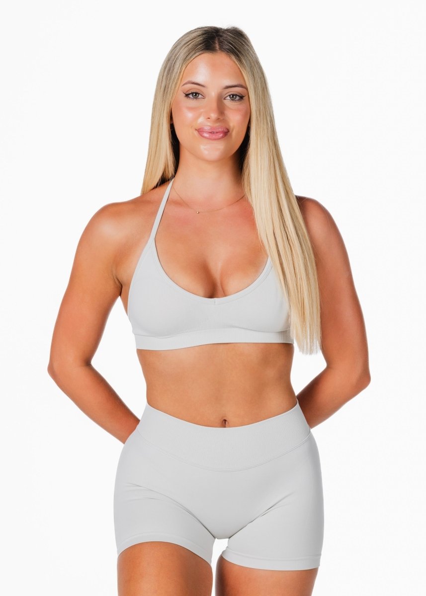 LOW Dynamic Seamless Short - Ash Grey - Kikiva Collection