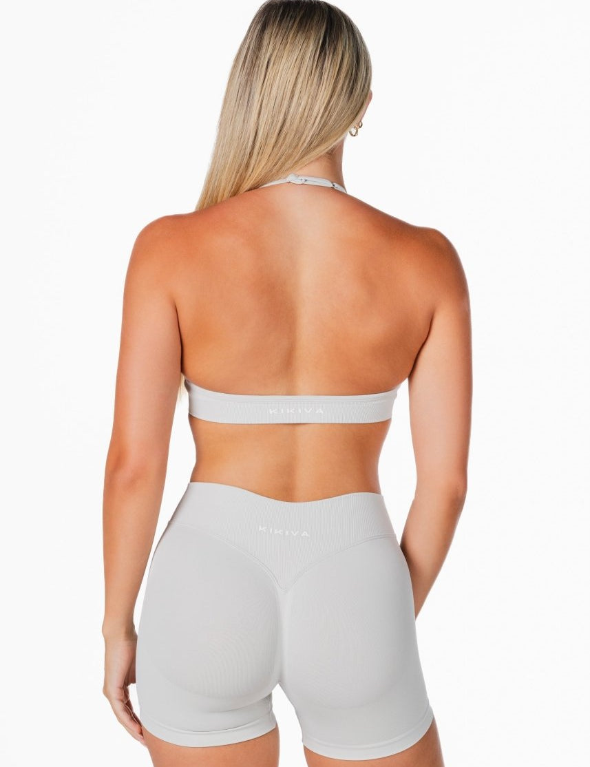 LOW Dynamic Seamless Short - Ash Grey - Kikiva Collection